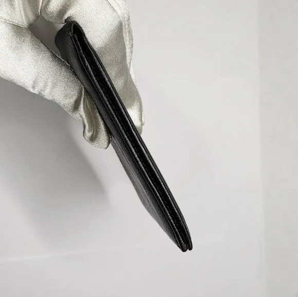 Burberry Black Leather Card Holder - Picture 7 of 9